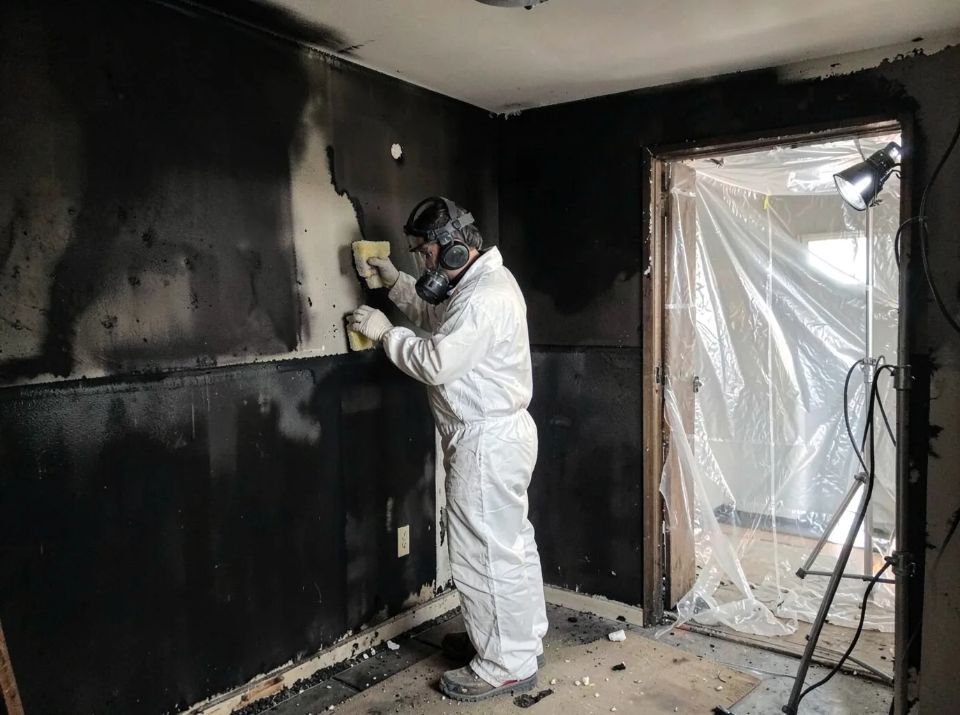 Fire Damage Restoration company in La Crosse, KS